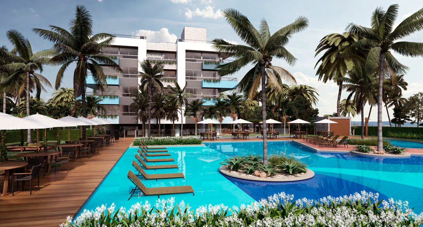 Blue Beach Residence - Apartamento TIPO 04 - Torre A — Praia Formosa, Cabedelo - PB